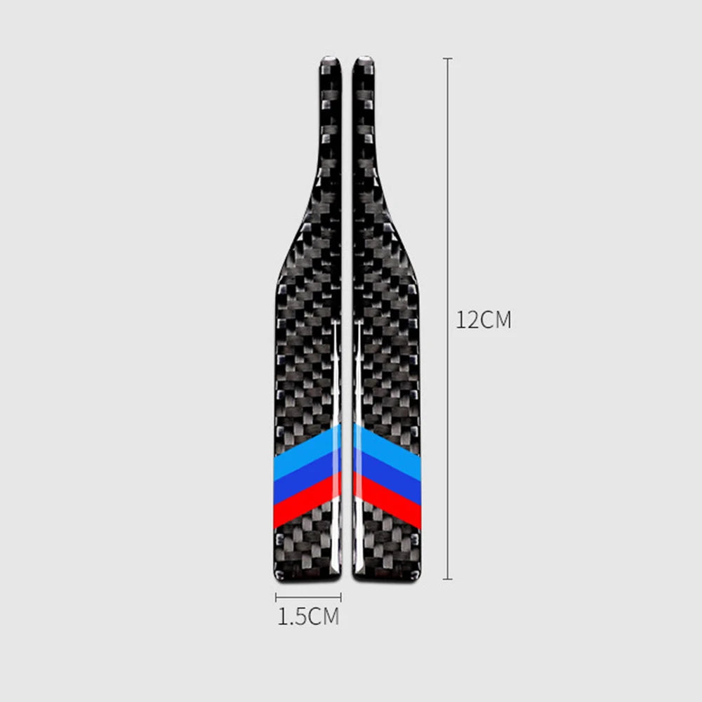Rearview Mirror Anti-Collision Scratch Strips Car Decorative Reflective Protective Covers Compatible with Most Models