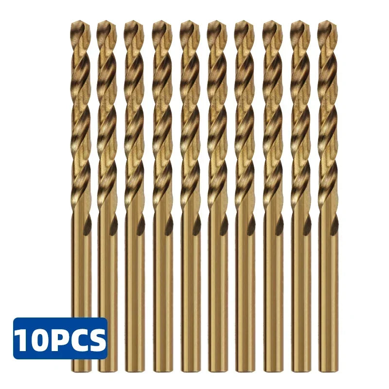 M35 Cobalt Twist Drill Bit Set for Stainless Steel & Metal