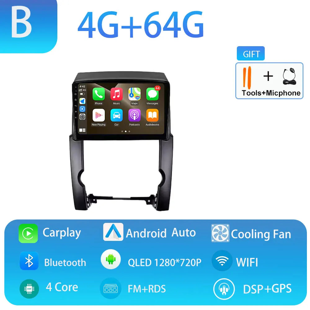 Android Car Stereo for Kia Sorento (2009–2012) — CarPlay, Android Auto, GPS, 4G, WiFi, Bluetooth