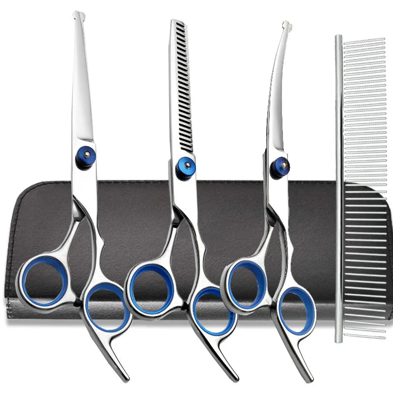 Round-Head Stainless Dog Hair Shears - Effortless Trim – photo 7