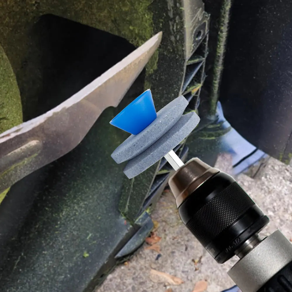 Grinding Stone Electric Knife Sharpener Wind Power Mower Wear Resistant Knife Sharpener Grinding Head Tool