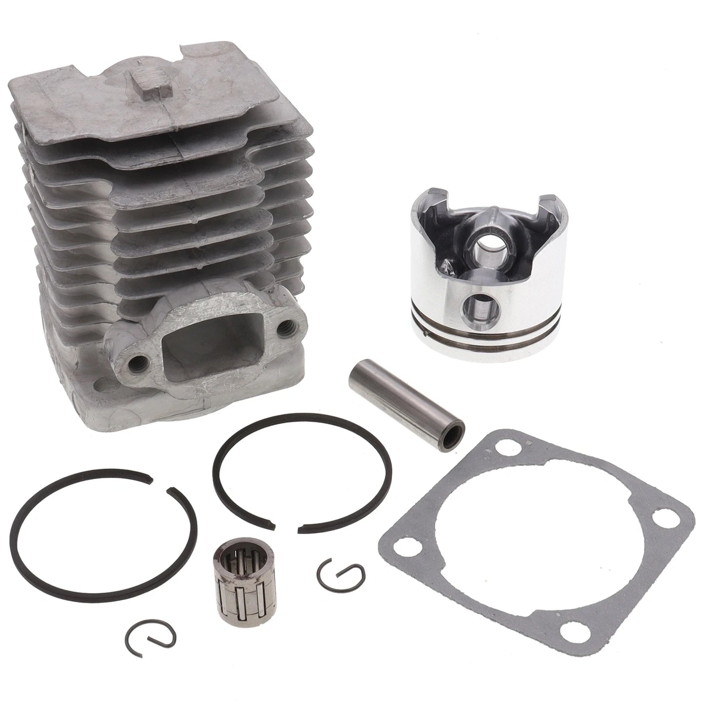 2 Stroke Engine 44mm/44mm Bore Cylinder Piston Gasket 10MM Pin for 47cc 49cc 50cc ATV Mini Quad Pocket Bike