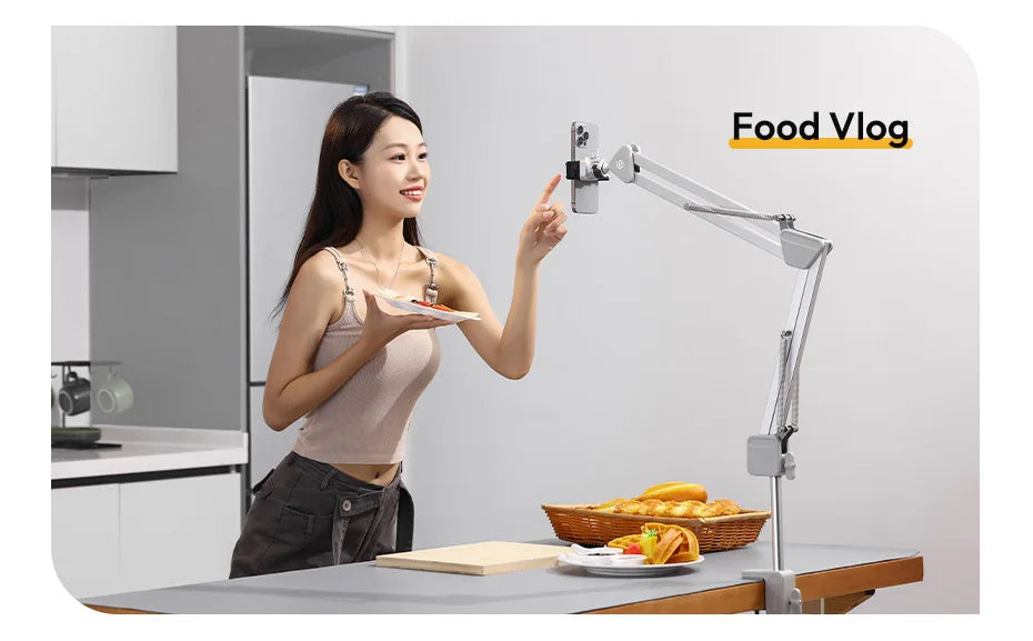 Original Ulanzi TH04 Dragon Camera Overhead Mount  Phone SLR Microphone Cantilever Bracket  Desktop Shooting Live Streaming