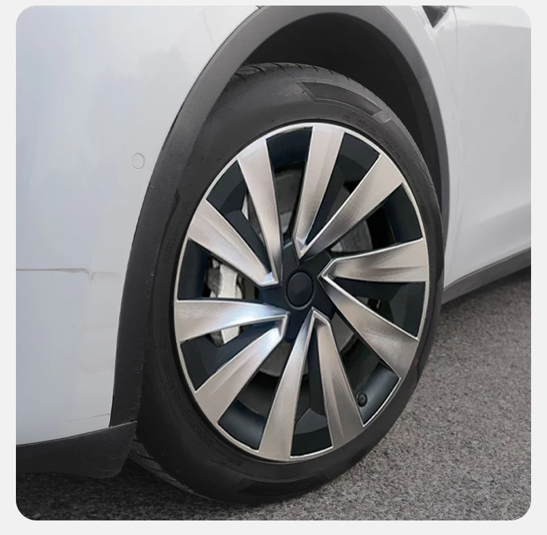 4PCS Wheel Cover for Tesla Model Y Juniper 2026-2026 19 Inch Car Replacement Wheel Cover Automobile Hub Cap Full Rim Car