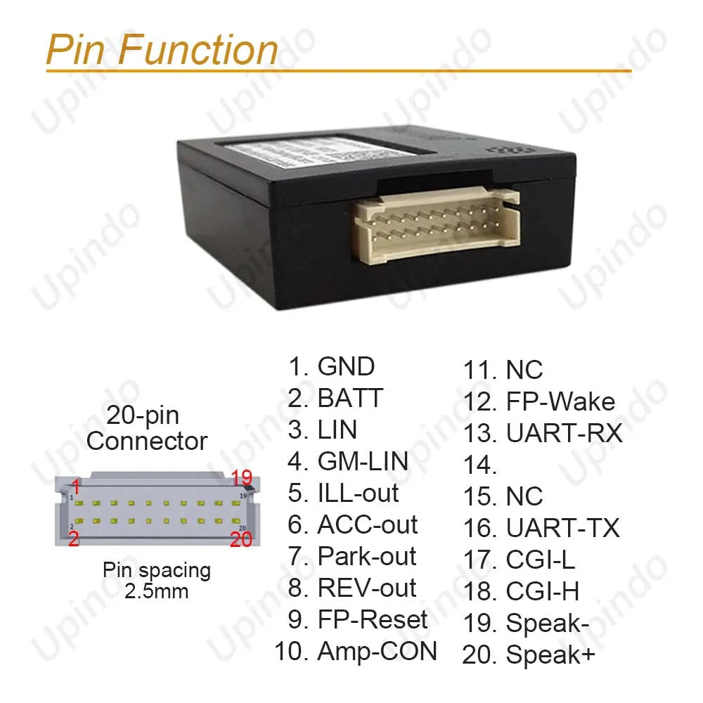 Android Radio CANbus Decoder Adapter — Chevrolet & Buick / Opel Applications