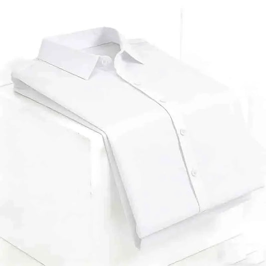 Men's Wedding Dress Shirt - Slim Fit, Formal Short-Sleeve Button-Down