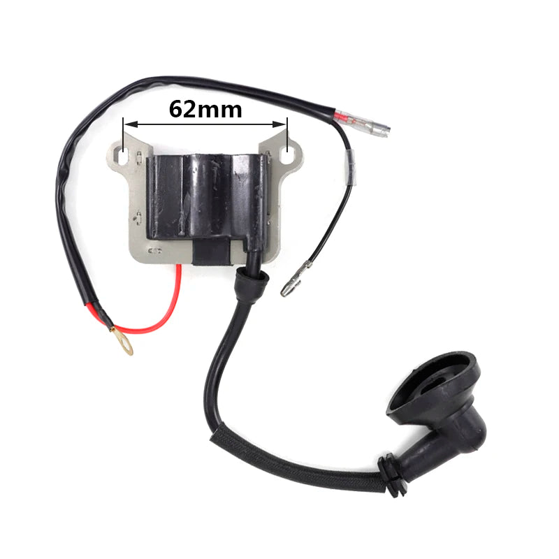 XCAN 1pc Ignition Coil 62mm Brushcutter Coil for 43CC 52CC 40-5 44-5 Brush Cutter Grass Trimmer Lawn Mower Garden Power Tool