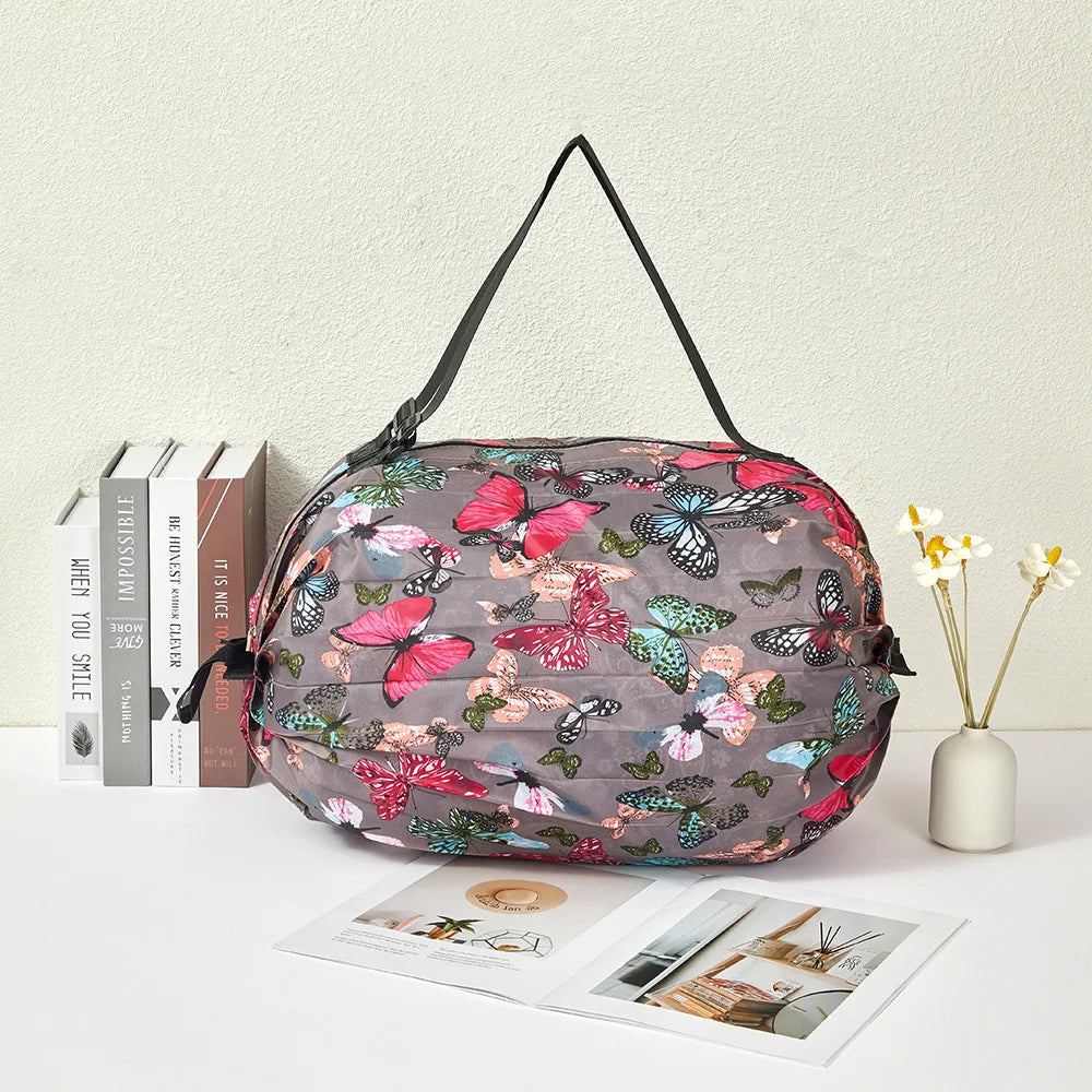 New Foldable Storage Bag Portable Travel Camouflage Handbags Large Capacity With Handle Japen Shopping Bag