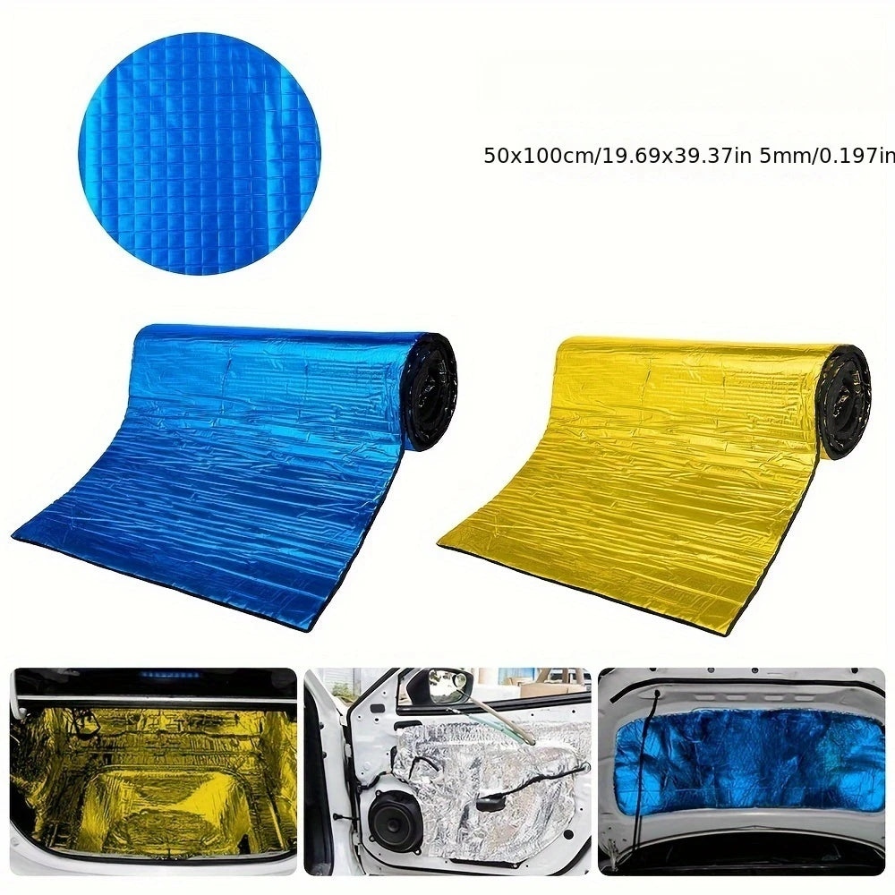 Self-Adhesive Car Thermal and Acoustic Insulation Foil Pads