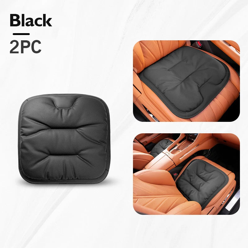 Universal Car Seat Cover – Leather Waist Cushion & Seat Protection Pad for All Seasons