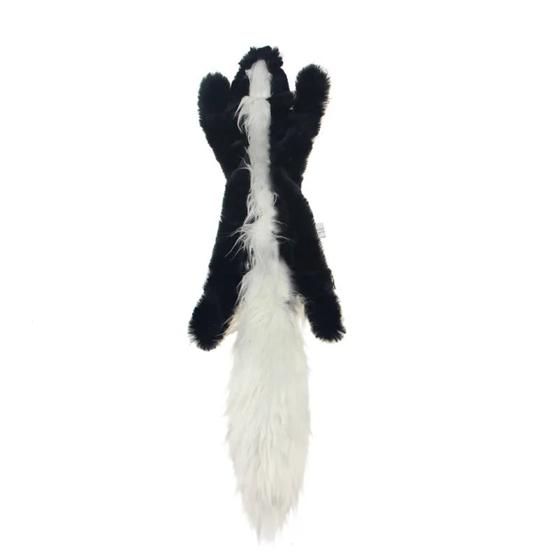 Plush Animal Squeaky Dog Toys - Tiger, Penguin, Fox & More - photo 14