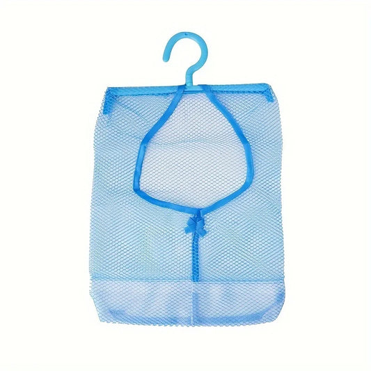 Space-Saving Hanging Mesh Storage Bag - Multi-Functional Organizer - photo 3
