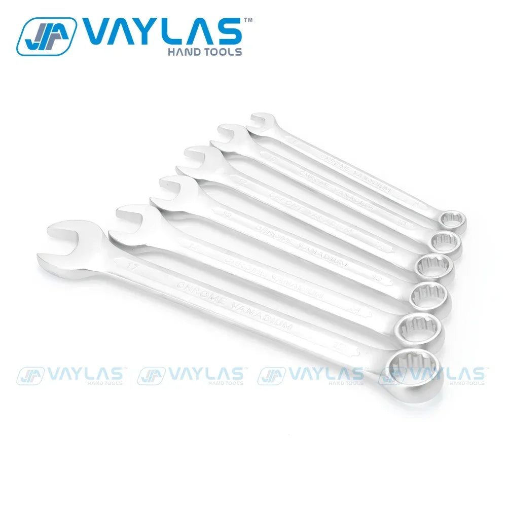 6-32mm Open Box End Combination Wrench Chrome Vanadium Opened Ring Combo Spanner Household Car Repair Hand Tools Home Use Keys