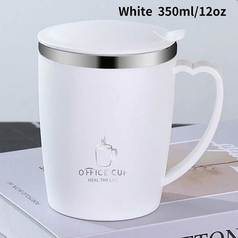 350ml Stainless Steel Thermos Mug with Handle - Insulated Coffee Cup - photo 9