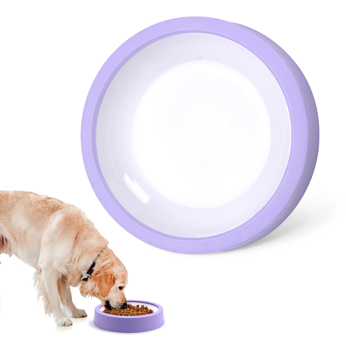 Macaron Color Slow Feeder Bowl - Maze or Circle Pattern for Pets - photo 8
