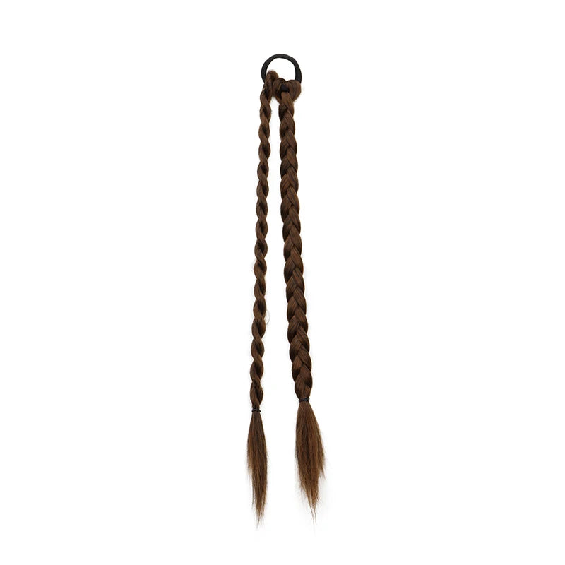 Synthetic Long Straight Sweet Cool Hair Wig Braids Hair Twist Braids Women Hairwear Accessories
