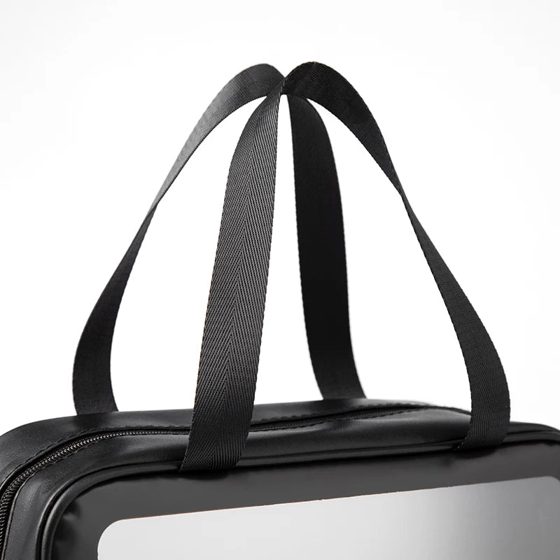 Large Capacity Makeup Bag Transparent PVC Waterproof Travel Toiletry Bag Cosmetics Organizer Storage Tote Clear 3Pcs Wash Bags