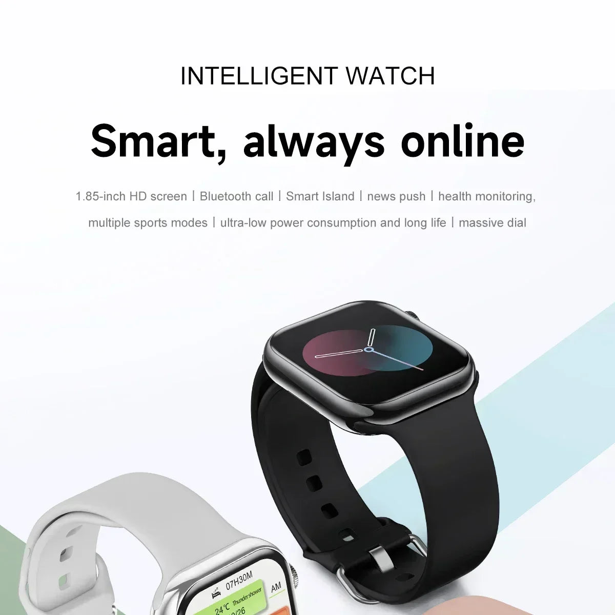 Smart Watch Series 10 – 1.9" OLED HD Screen, GPS, NFC, BT Calling, Wireless Charging, IP68 | iOS & Android | Multiple Strap Options
