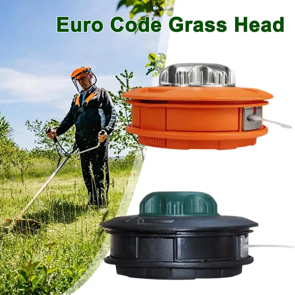M10 Aluminum Nylon Brush Mower Bump Spool Grass Trimmer 2 Lines Cutter Head Thread Line String Saw Grass Brush Mower