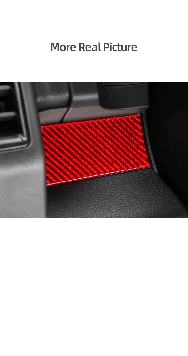 Carbon-Fiber Dashboard Panel Trim for Ford F-150 SVT Raptor 2015–2020