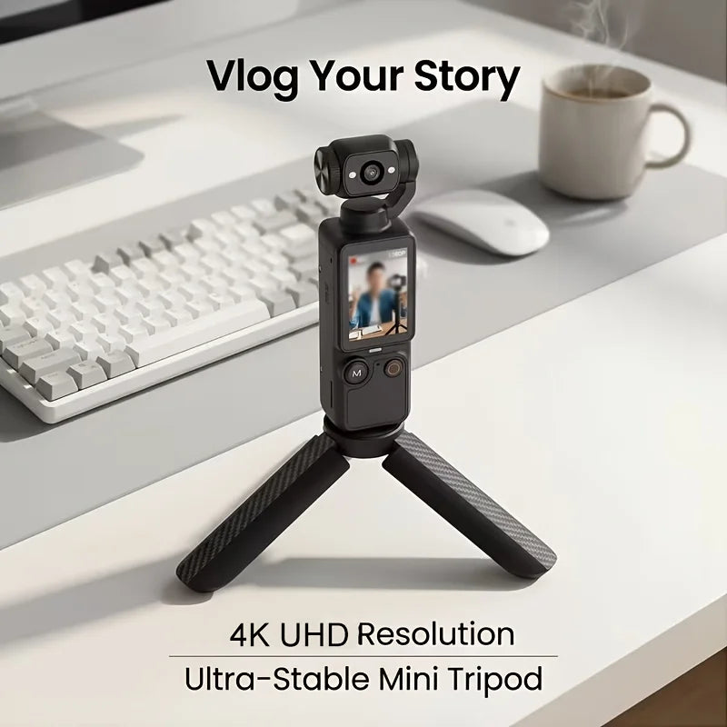 4K Ultra-Light Sports Camcorder with Tripod & 32GB Memory
