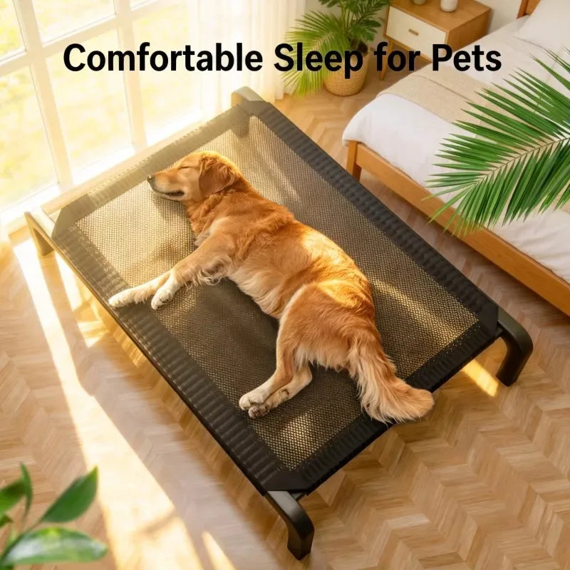 Dog House Foldable Dog Bed All Season Large and Small Dogs Camp Bed Detachable Waable Military Sle Pet Supplies for Summer Use