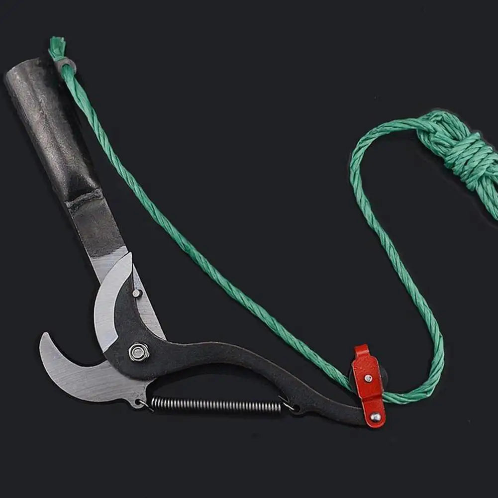 Extendable Tree Pruner – High-Reach Branch Scissors & Saw with Rope, Garden Shears