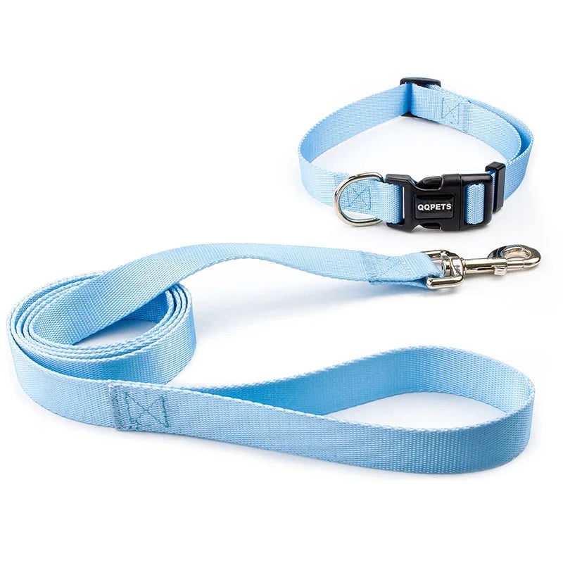 Adjustable Nylon Dog Collar & Leash Set - Quick Release Buckle - photo 29
