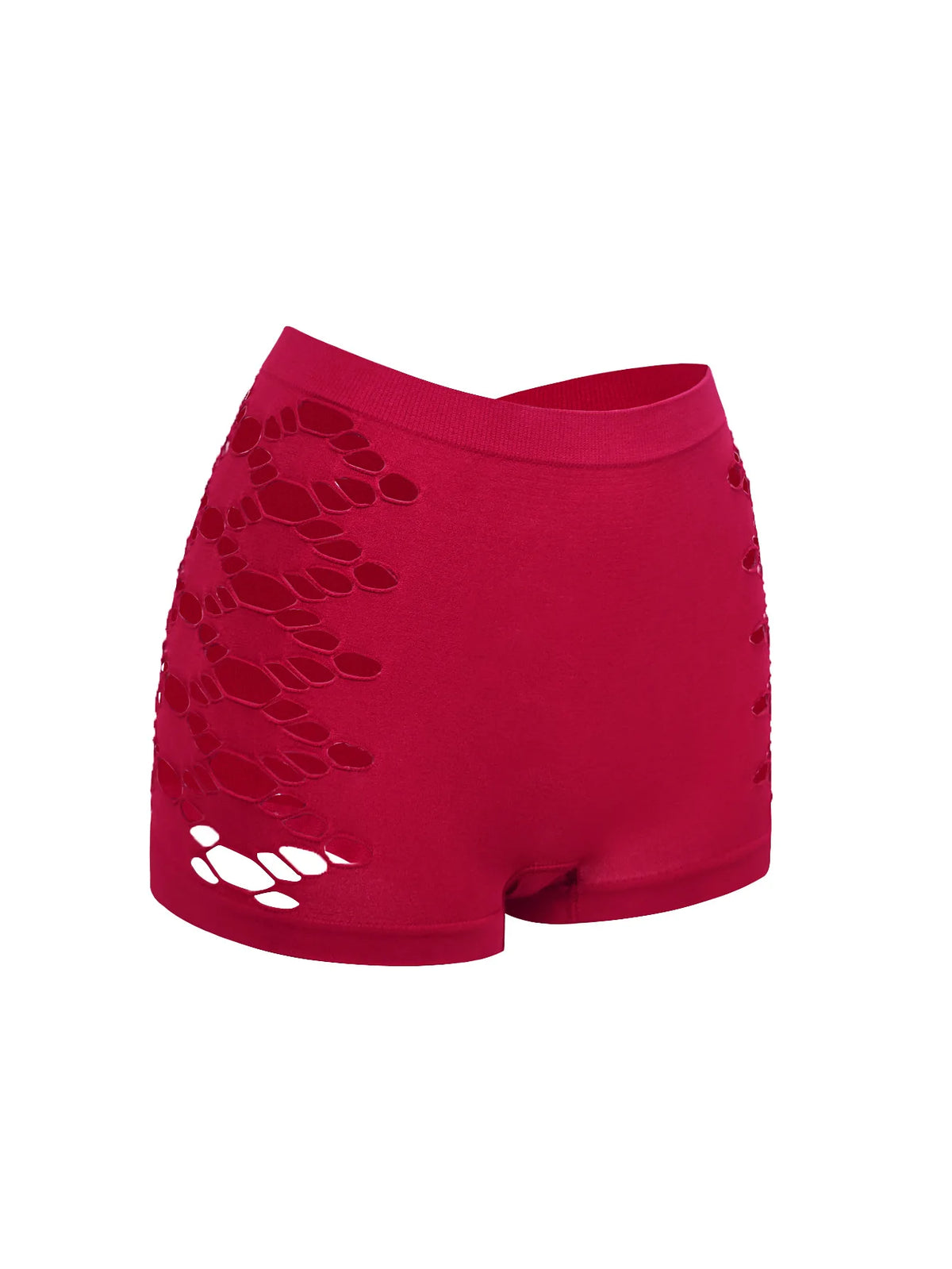 1PCS Hollow out Sexy Women's Hipster Boyshort Boxer Briefs Comfortable Sports Safety Underwear for Ladies