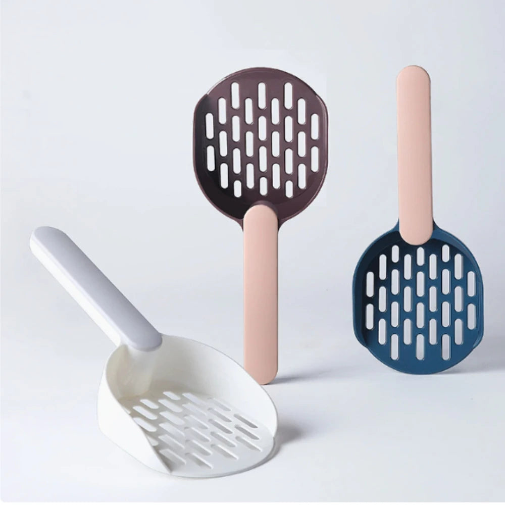Long-Handle Plastic Cat Litter Scoop - Fast-Sifting Shovel – photo 2