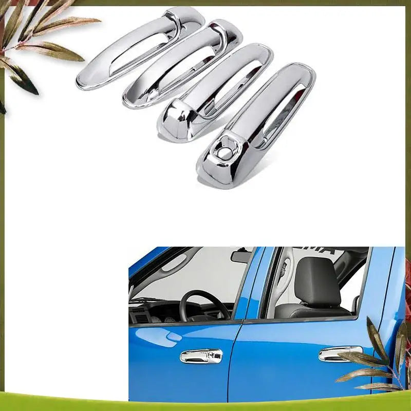 8-Piece Chrome Door Handle Cover Trim - Dodge Ram 1500/2500/3500 2002-2009