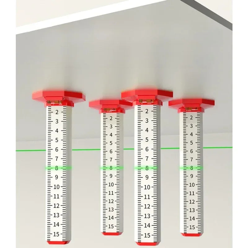 Light Steel Keel Leveling Artifact Ceiling Leveling Special Ruler Equal Height Ruler Gradienter Stick Wall Lay Floor Tiles Tool