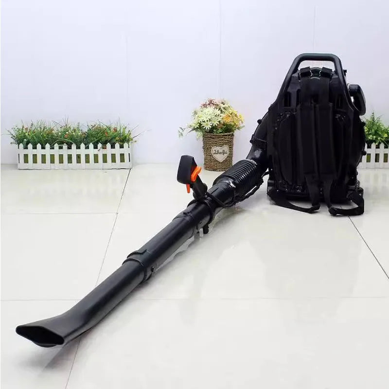 High-Power 4-Stroke 75.6cc Gas Leaf Blower for Large Yards