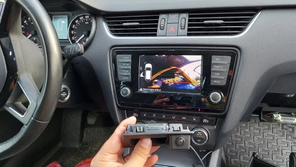 Car CanBus Reversing Dynamic Trajectory Parking Rear View Camera for Skoda Octavia Volkswagen Tiguan 187B 280 MQB PQ Audi A5 Q5