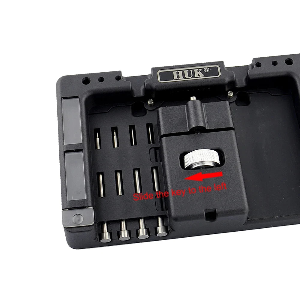 Original HUK Key Fixing Tool Flip Key Vice Of Flip-key Pin Remover for Locksmith Tools With Four Pins