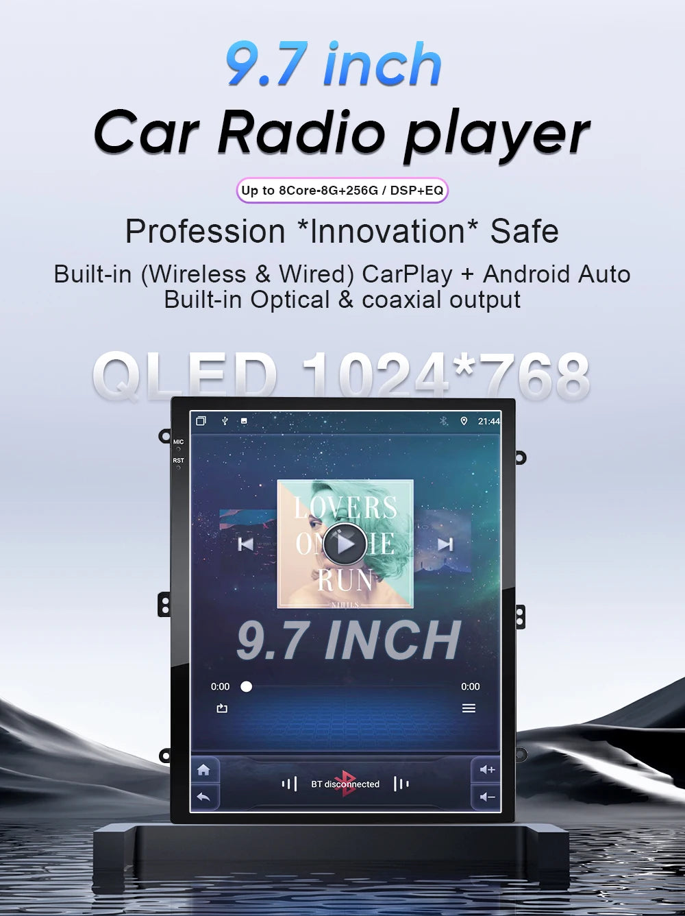9. 7Inch For Jeep Grand Cherokee WK2 2014 - 2017 Wireless Carplay AutoRadio Car Radio Android 14 7862CPU Multimedia-player GPS