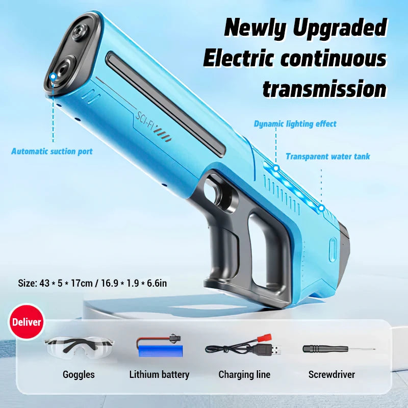 Kids Electric Water Gun – High-Capacity Summer Blaster