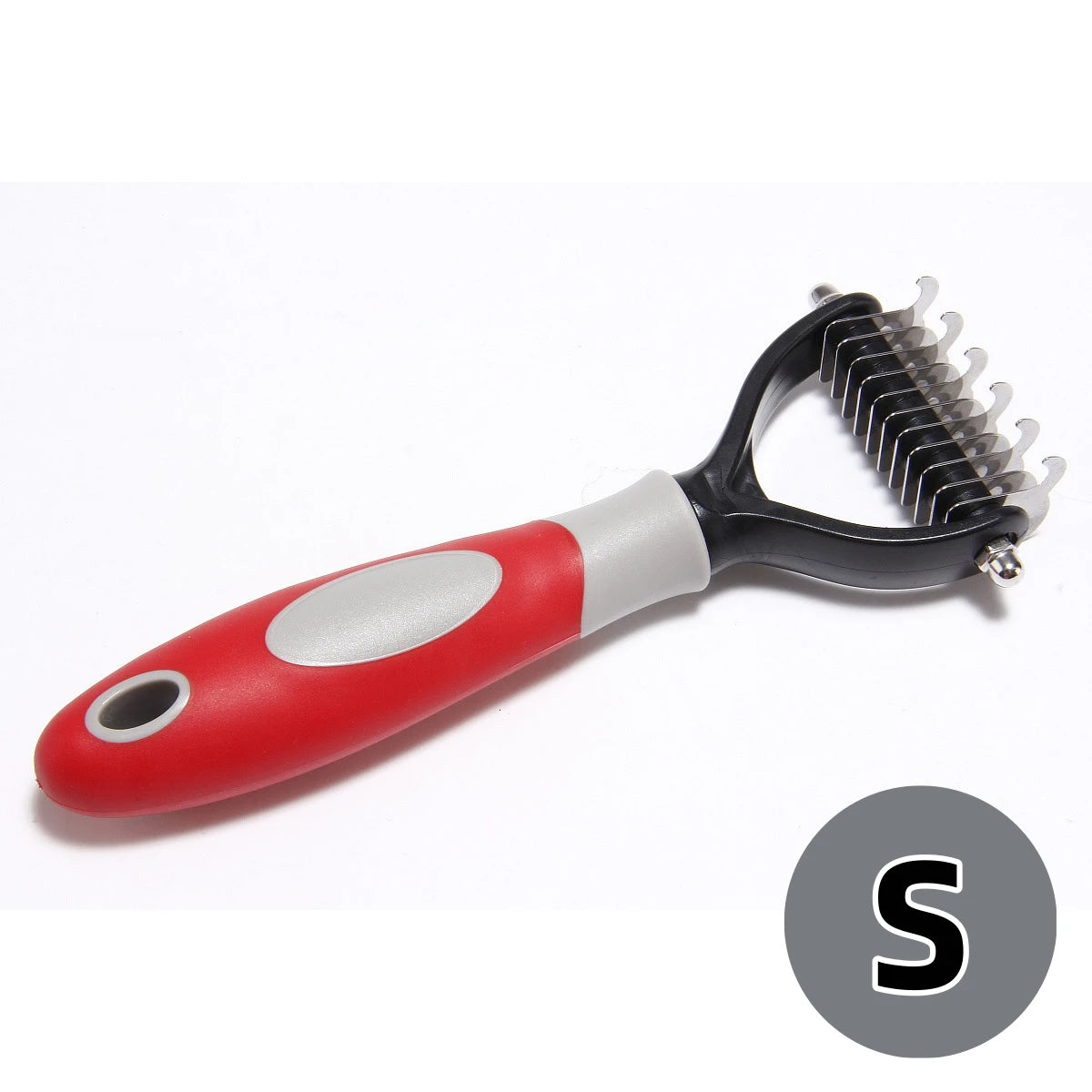 Pet Hair Remover Grooming Brush - Dog & Cat Deshedding Comb - photo 11