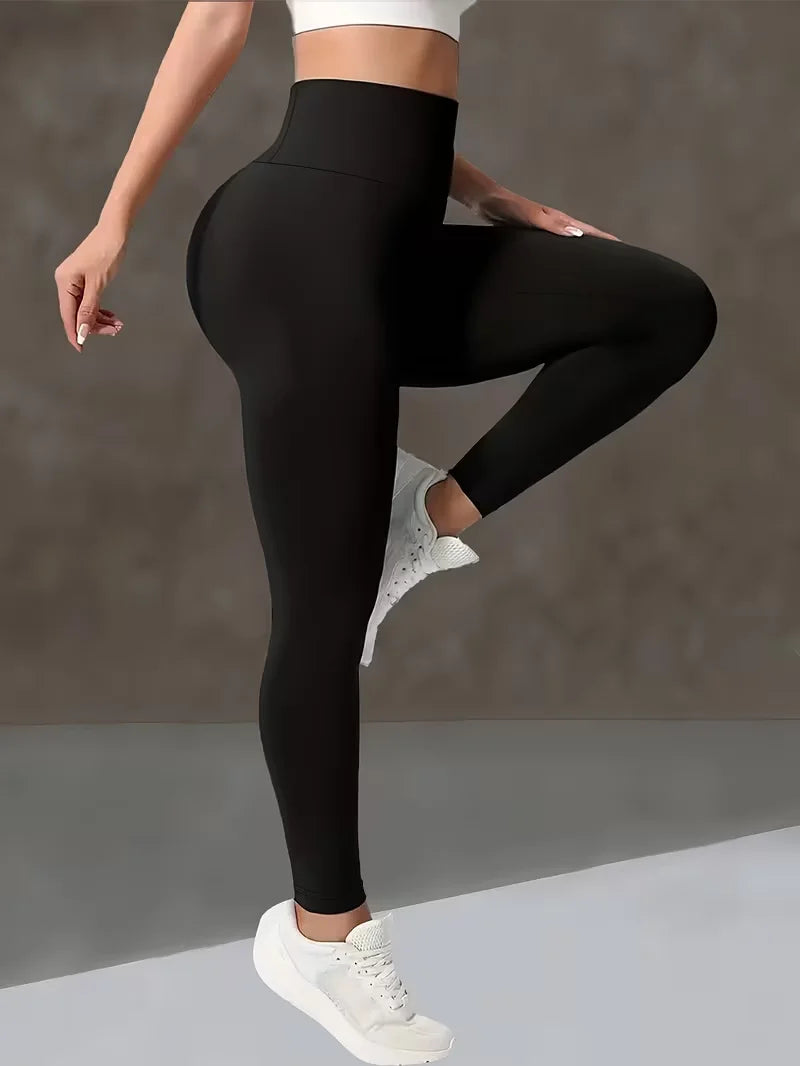 Women's High Waist Booty Lifting Yoga Leggings – Butt Lift, High Spandex, Ankle-Length Workout Pants | All Season | S–XXL