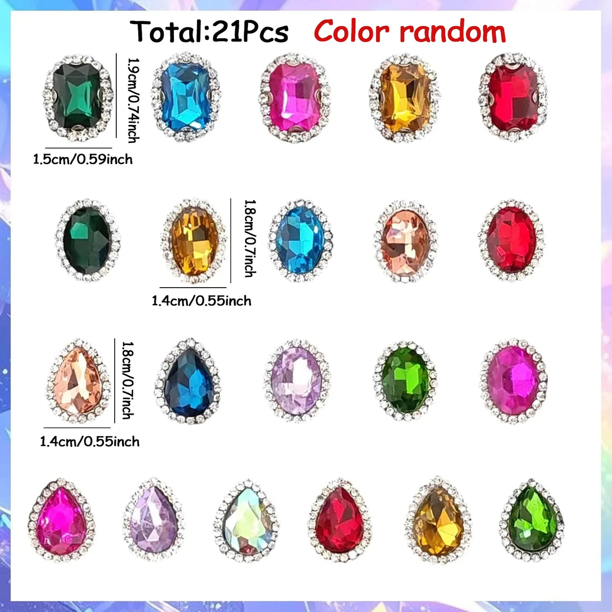 Gems Cake Toppers Gemstones Cake Toppers Artificial Flowers Cake with Diamonds Gemstones Set for Birthday Party Supplies Decor