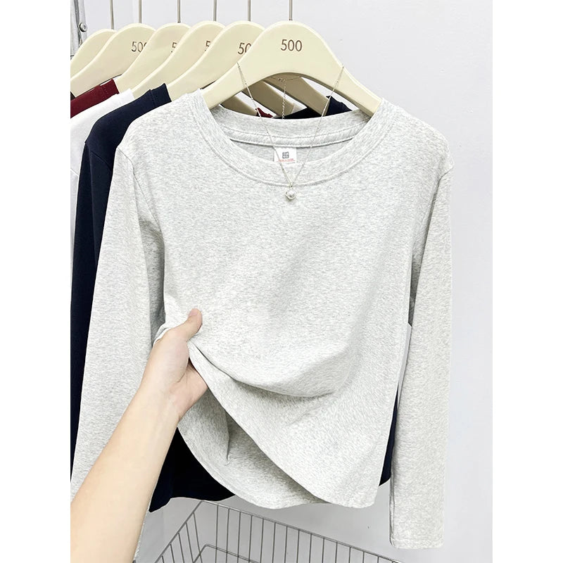 Women's Long Sleeve Base Layer Tee — Crew Neck