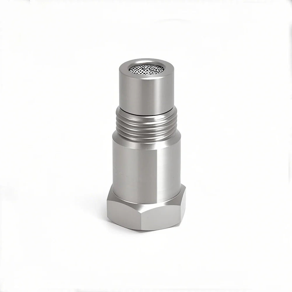 2PCS Mini 46.5*16.0*16.9MM Oxygen Catalyst Sensor For Automobile Silver Stainless Steel Durable Car Accessories