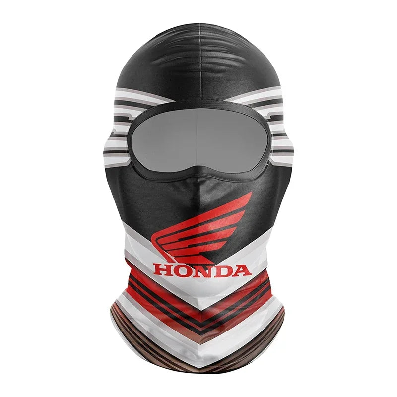 Outdoor motorcycle windproof and UV resistant face mask arm cover For Honda CRF CB CR XR CRM CBR 125R CBR600RR CB1000R