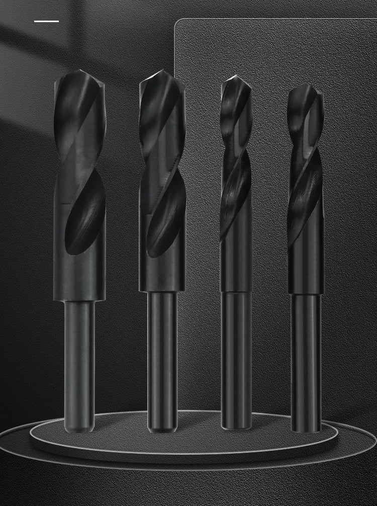Reduced Shank HSS Twist Drill Bit 13-50mm, Nitride Coated