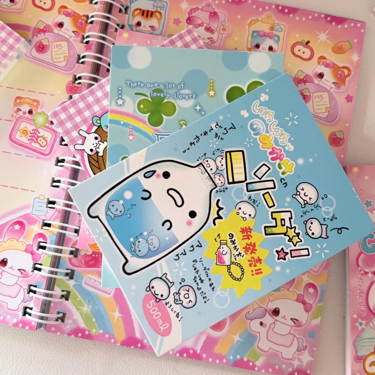 Japanese Retro Cute Showa Style Memo Pads Non Adhesive Journaling Decorative Paper 70 Sheets Each