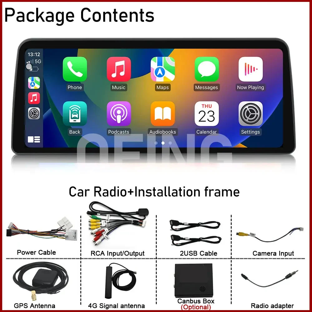 Android 15 Car QLED Screen For GMC Yukon Chevrolet Tahoe Suburban 2007-2013 GPS Navigation Multimedia Player Stereo Head Unit
