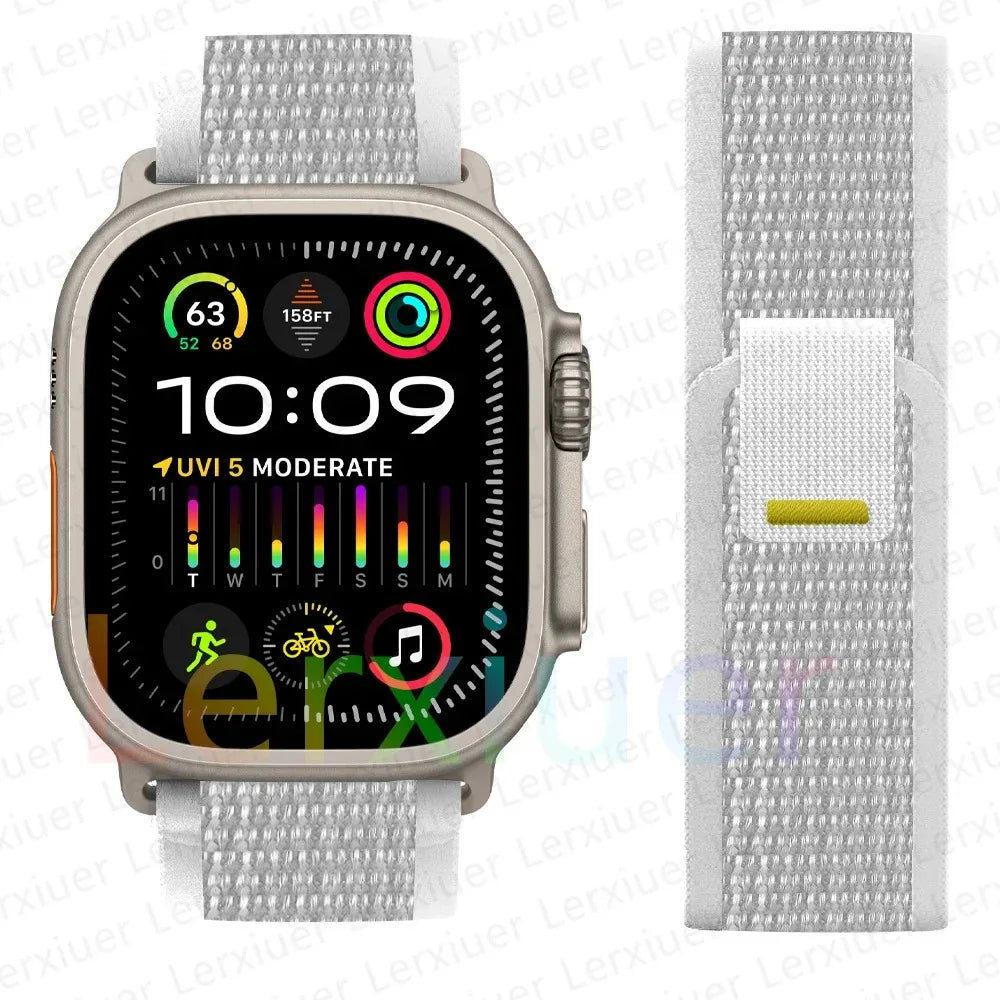 trail loop For apple watch ultra 3 2 Band 49mm 44mm 40mm 45mm 41mm 42mm correa bracelet iWatch series 7 se 8 9 10 11 46mm straps