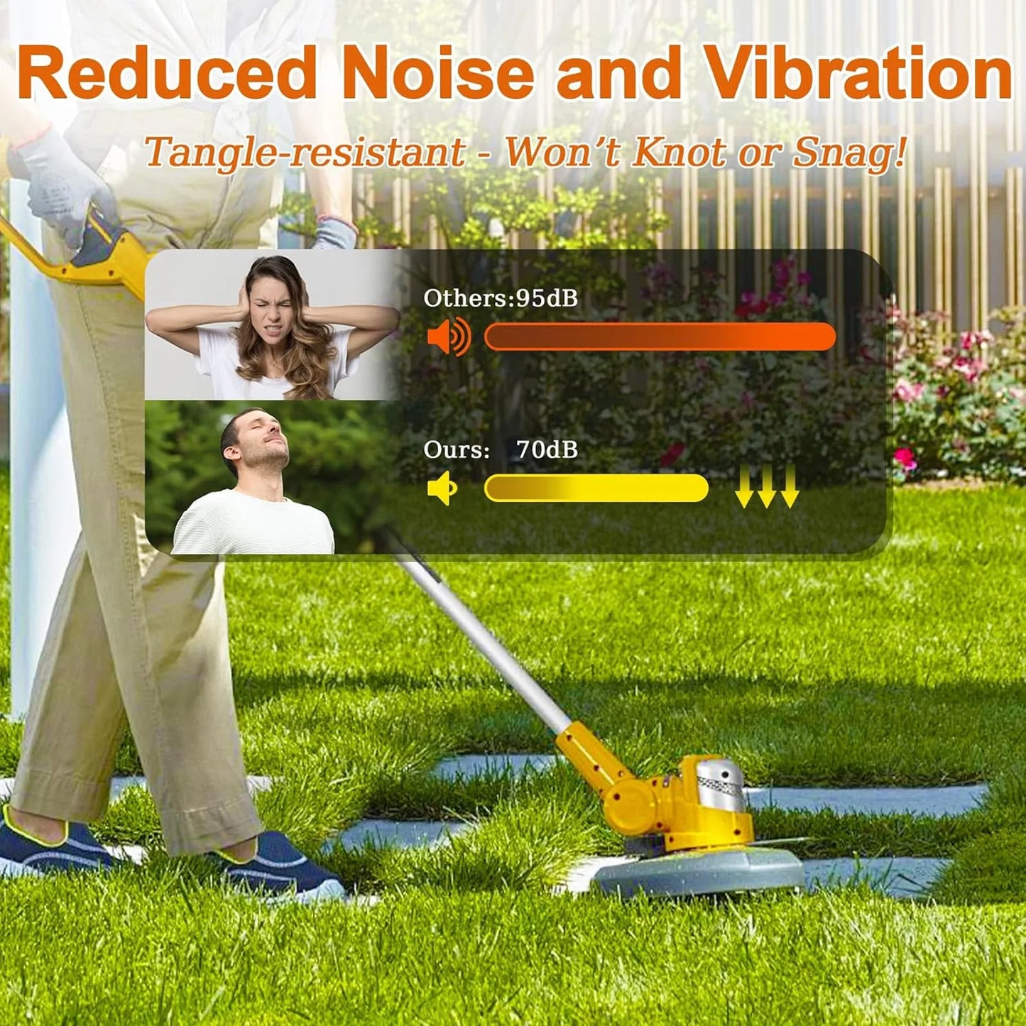 MMAlto Star Shape String Trimmer Line – 1.6mm to 4.0mm | 20m/65ft | Pentagon Nylon Weed Eater Strimmer Line | Universal Fit
