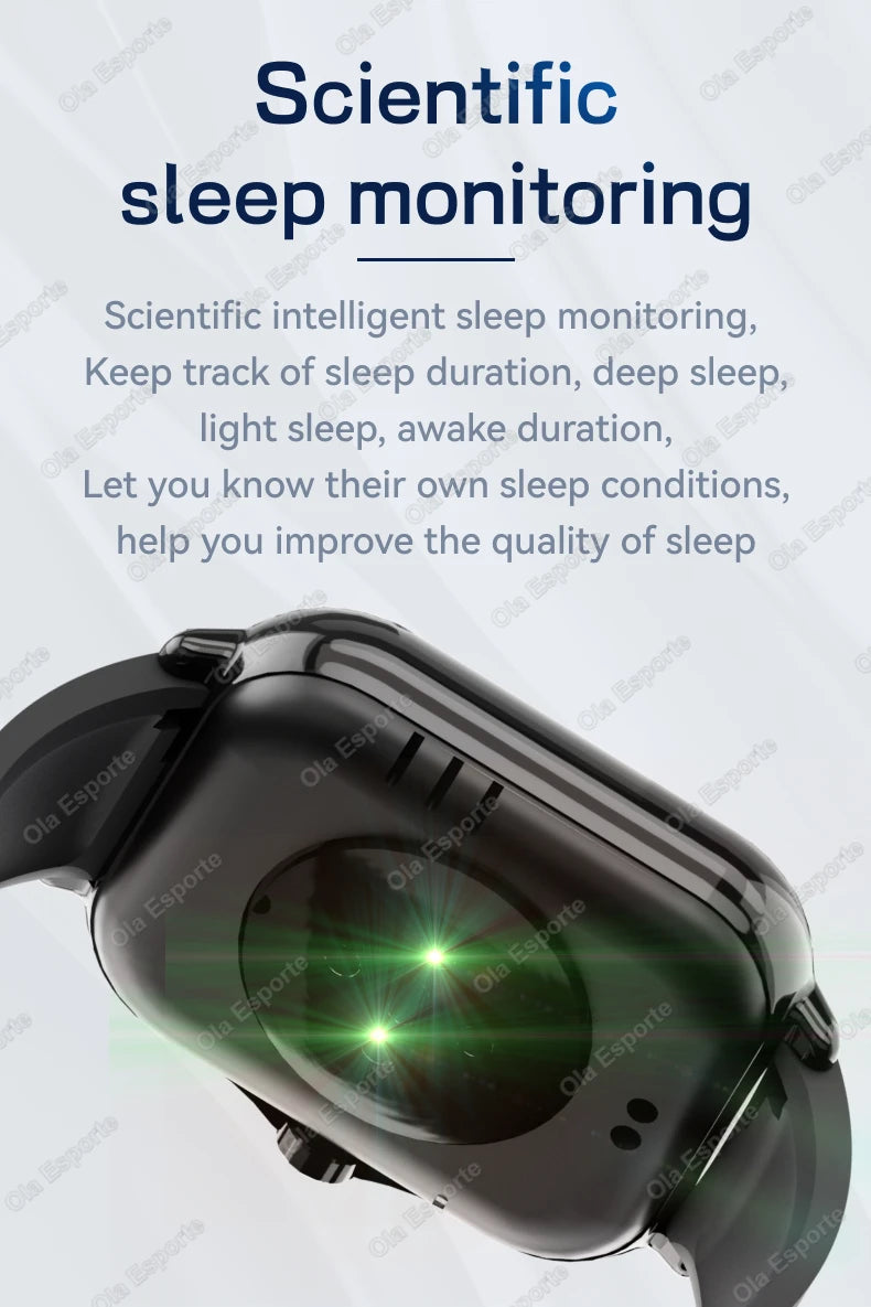2026 New Bluetooth Call Smart Watch Information Push Men Women Health Monitoring Watch Pedometer IP68 Smartwatch For Android IOS