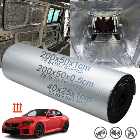 Car Sound Deadening Mat, 5 mm and 10 mm - Hood, Roof and Doors